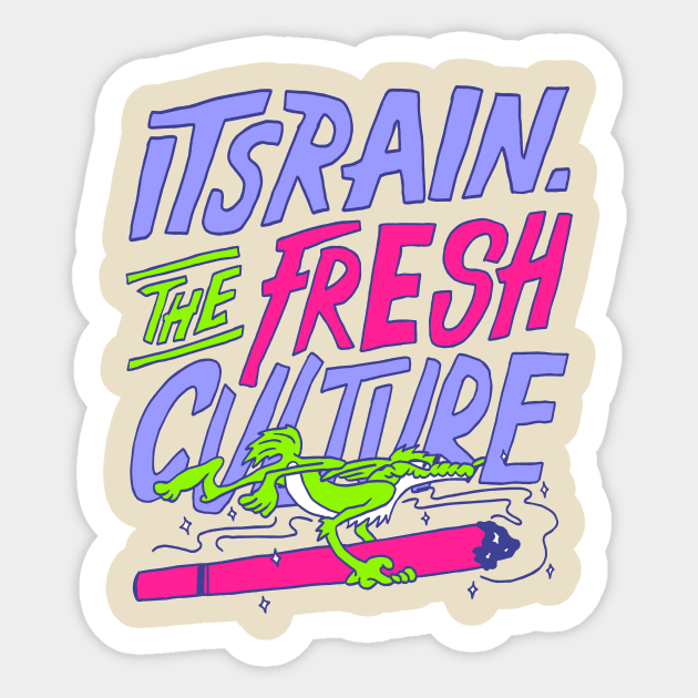 The Fresh Culture Sticker by Discontrol Std